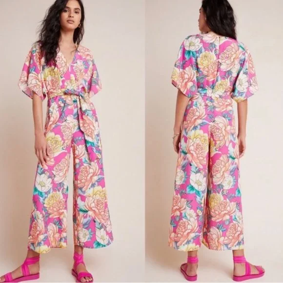 Farm Rio Eulalie Wide-Leg Jumpsuit - Picture 7 of 7